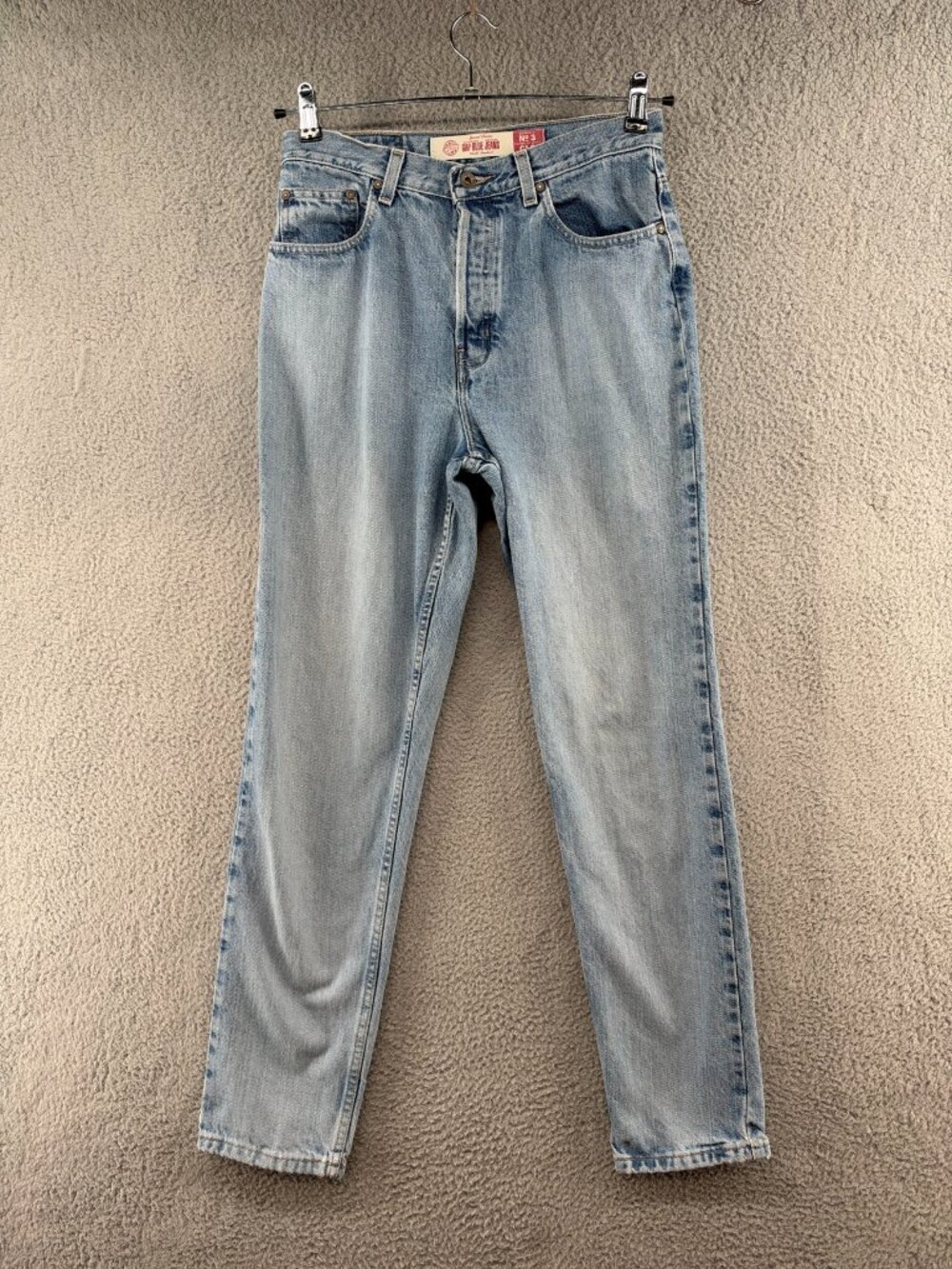 Gap Blue Jeans No 3 Classic Fit Straight Jeans Light Wash 29